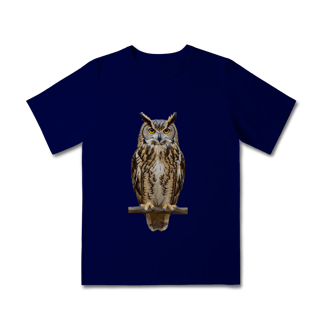Nome do produto Camiseta Infantil Coruja Colors