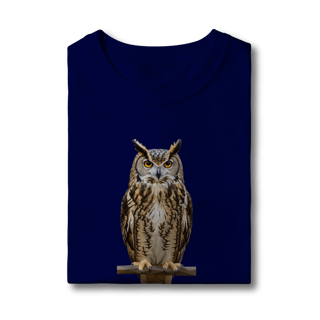 Nome do produto Camiseta Infantil Coruja Colors