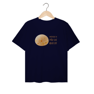Nome do produto Camiseta Plus Size Movido a Pão de Queijo