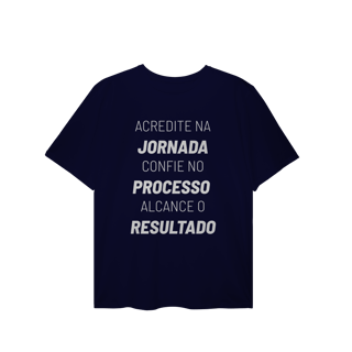 Nome do produto Camiseta Plus Siza Jornada Processo Resultado