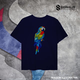 Nome do produto Camiseta Plus Size Arara Colors