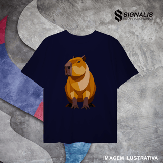 Nome do produto Camiseta Plus Size Capivara Colors