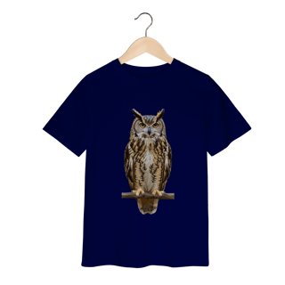 Nome do produto Camiseta Infantil Coruja Colors