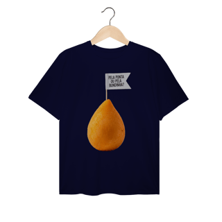 Nome do produto Camiseta Plus Size Coxinha