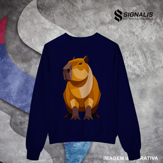 Nome do produto Moletom Capivara Colors