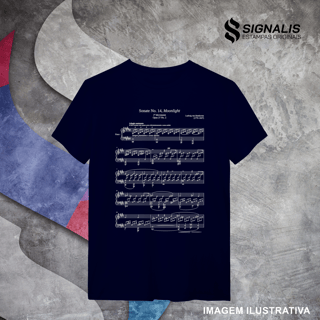 Nome do produto Camiseta Quality Sonata ao Luar