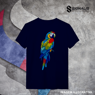 Nome do produto Camiseta Quality Arara Colors