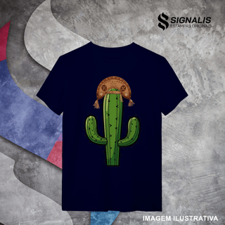 Nome do produto Camiseta Quality Cacto com Chapéu