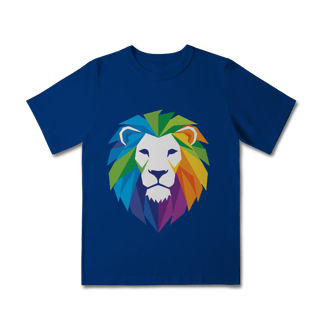 Nome do produto Camiseta Infantil Leão Colors
