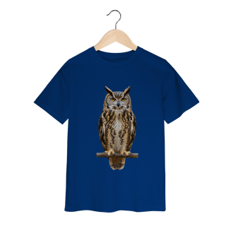 Nome do produto Camiseta Infantil Coruja Colors