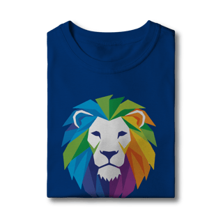 Nome do produto Camiseta Infantil Leão Colors