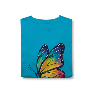 Nome do produto Camiseta Borboleta Colors