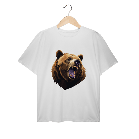 Camiseta Plus Size Ursos Colors