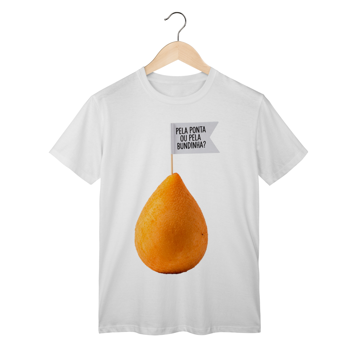 Nome do produto: Camiseta Coxinha