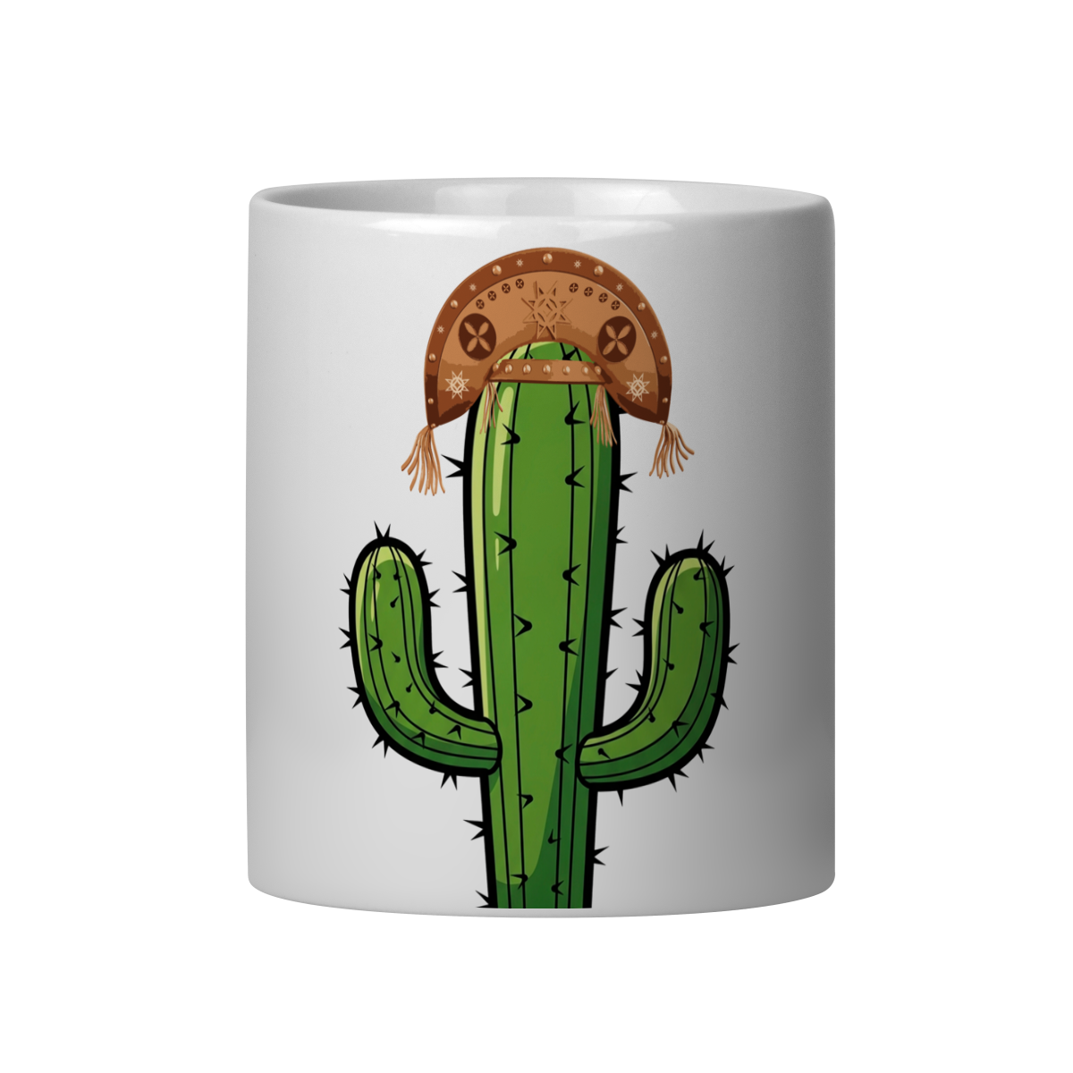 Nome do produto: Caneca Cacto de Chapéu