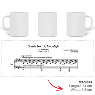 Caneca Sonata ao Luar