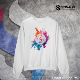 Nome do produto Moletom Clave de Sol Splash