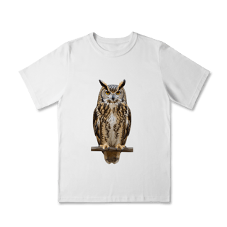 Nome do produto Camiseta Infantil Coruja Colors