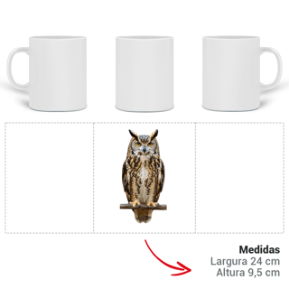 Nome do produto Caneca Coruja Colors