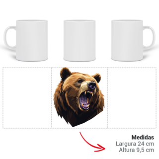 Nome do produto Caneca Urso Colors