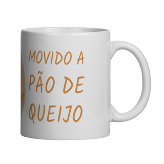 Nome do produto Caneca Movido Pão de Queijo