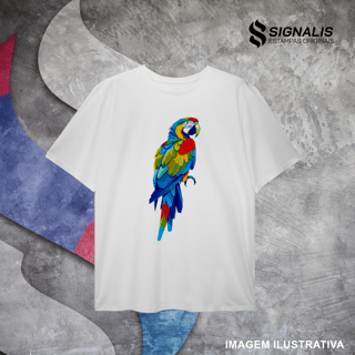 Nome do produto Camiseta Plus Size Arara Colors