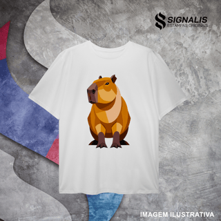 Nome do produto Camiseta Plus Size Capivara Colors
