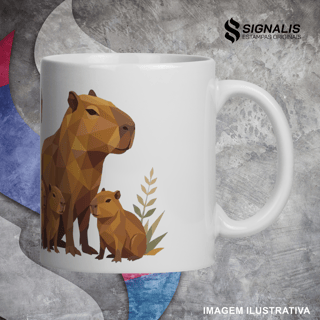 Nome do produto Caneca Capivara Colors