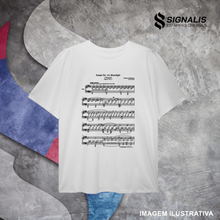 Nome do produto Camiseta Plus Size Sonata ao Luar