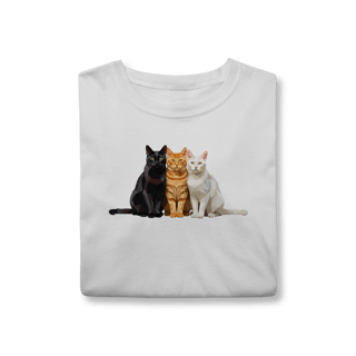 Nome do produto Camiseta Gato Colors