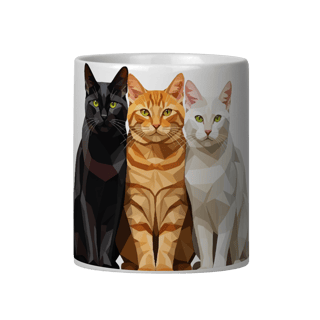 Nome do produto Caneca Gato Colors
