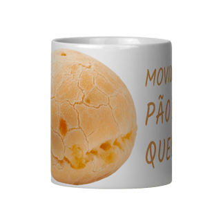 Nome do produto Caneca Movido Pão de Queijo