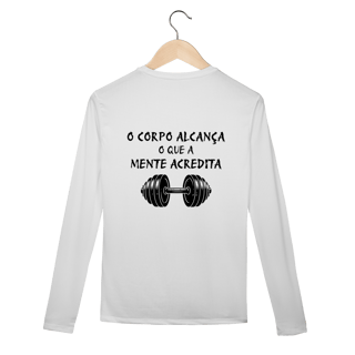 Nome do produto Camisa Manga Longa Dry UV Corpo e Mente