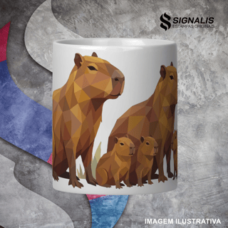 Nome do produto Caneca Capivara Colors