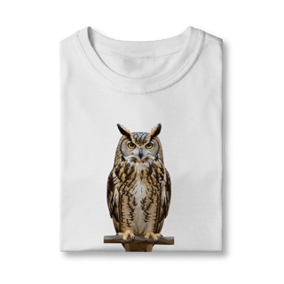 Nome do produto Camiseta Infantil Coruja Colors