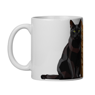 Nome do produto Caneca Gato Colors