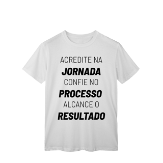 Nome do produto Camiseta Jornada Processo Resultado