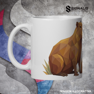 Nome do produto Caneca Capivara Colors