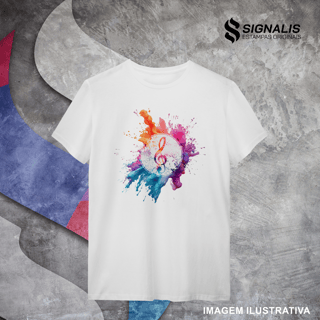 Nome do produto Camiseta Quality Clave de Sol Splash