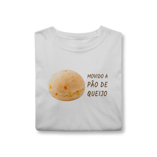 Nome do produto Camiseta Movido Pão de Queijo