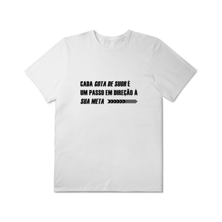 Nome do produto Camiseta Plus Size Cada Gota de Suor