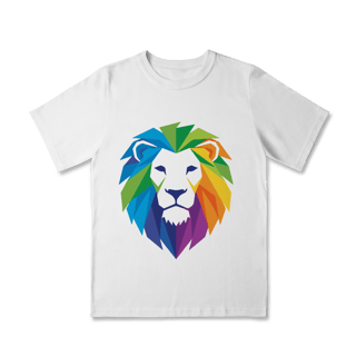 Nome do produto Camiseta Infantil Leão Colors