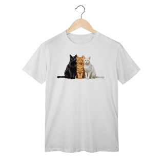 Nome do produto Camiseta Gato Colors
