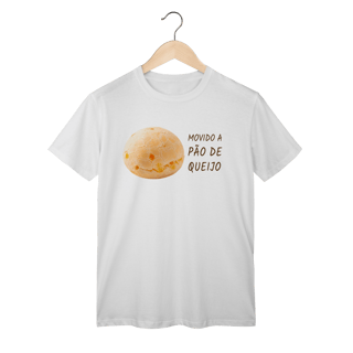 Nome do produto Camiseta Movido Pão de Queijo