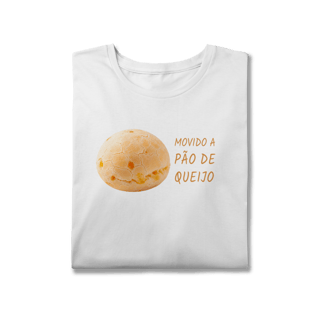 Nome do produto Camiseta Plus Size Movido a Pão de Queijo