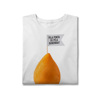 Nome do produto Camiseta Plus Size Coxinha