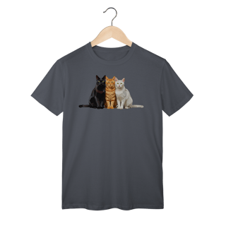 Nome do produto Camiseta Gato Colors