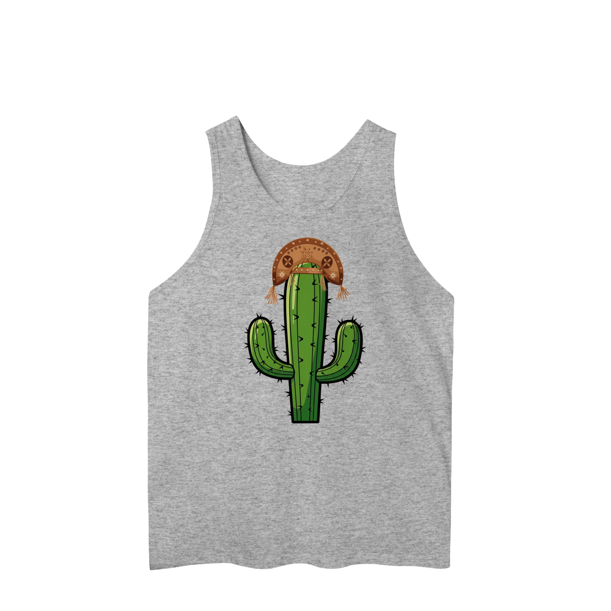 Nome do produto: Regata Cacto de Chapéu