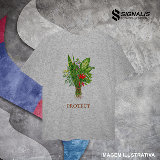 Camiseta Plus Size 7 Ervas