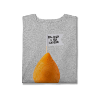 Nome do produto Camiseta Plus Size Coxinha